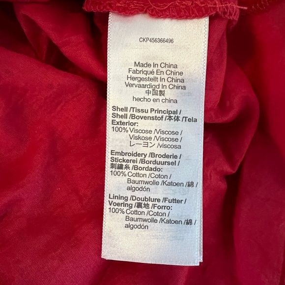 Madewell Eyelet Lucie Smocked Mini Dress - Size Small - Picture 11 of 13